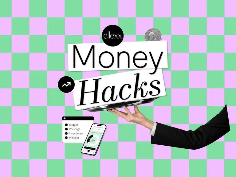 Das Keyvisual des ellexx Money Hacks Kurses.